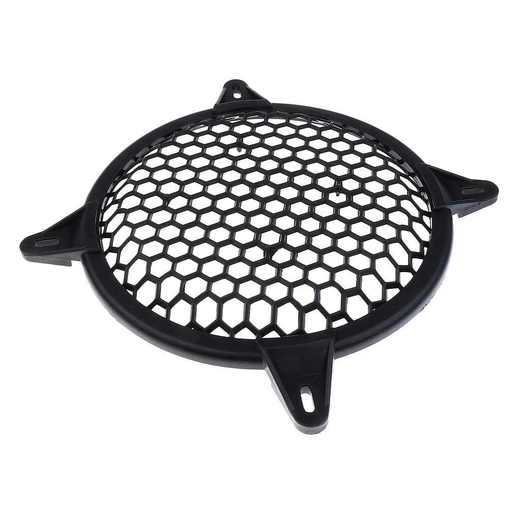 Car Audio Speaker Grill Cover Guard Plastic Protector Mesh Durable 10 Inch+6 inch