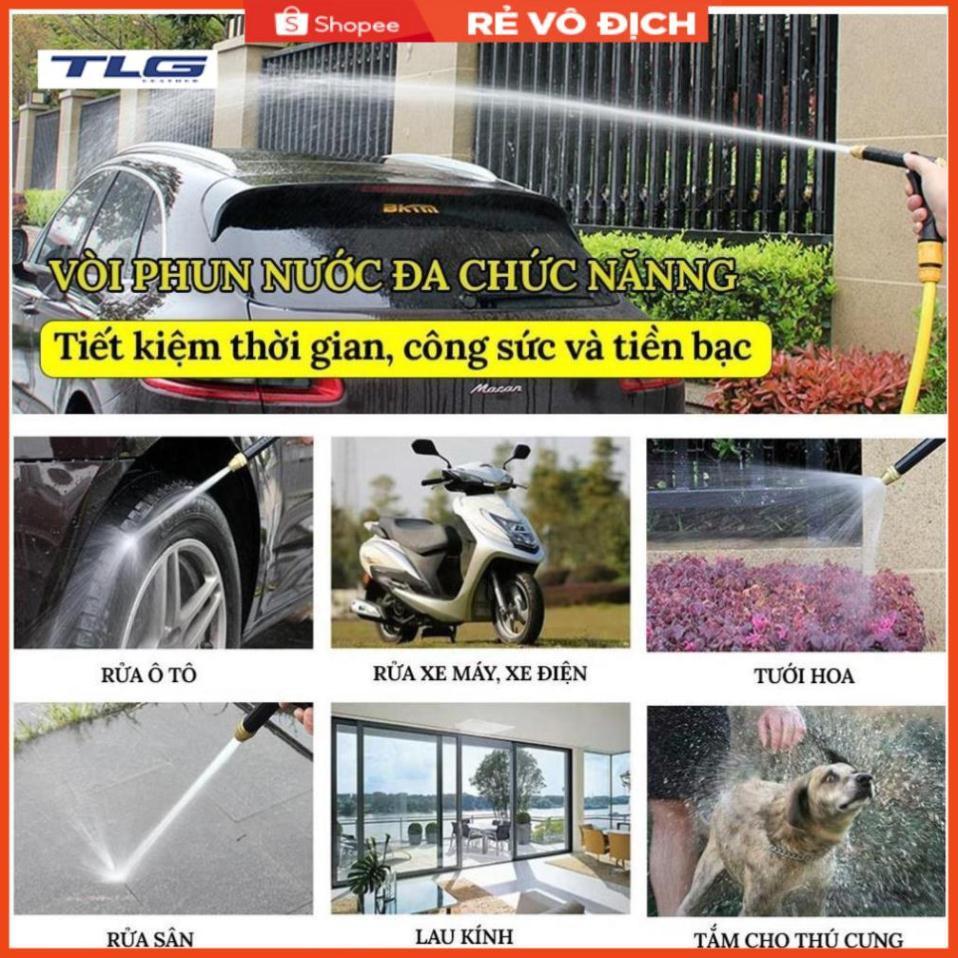 Vòi Xịt Rửa Xe Áp Lực Cao - Tưới Cây Với 4 Chế Độ Nước 810-2,498,622