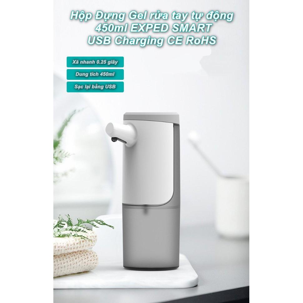 Hộp Đựng Gel rửa tay tự động 450ml có thể sạc lại bằng USB
