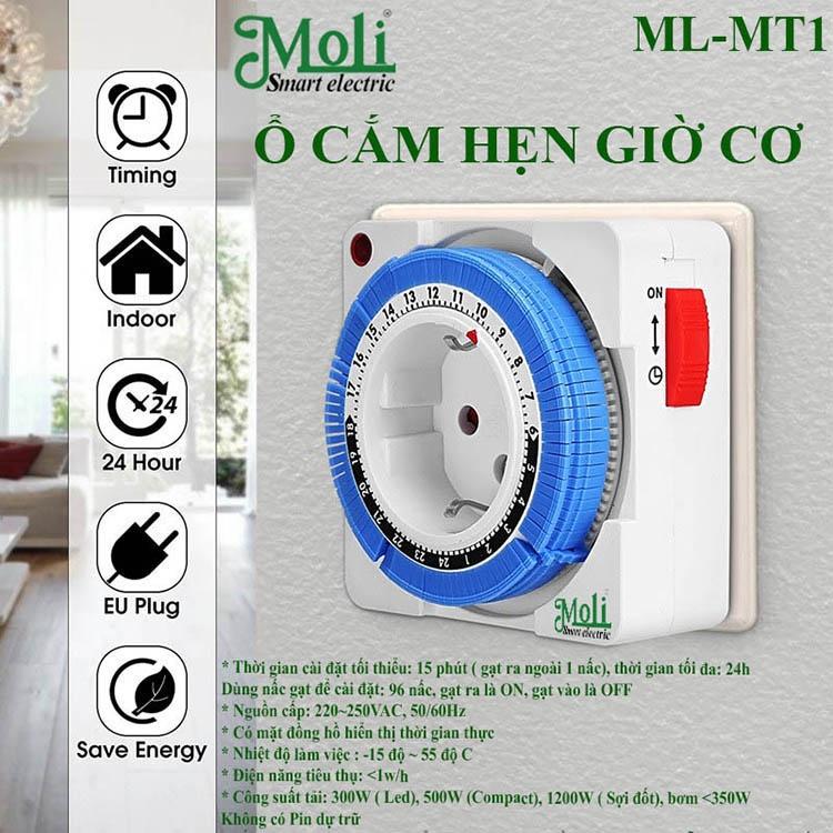 Ổ CẮM HẸN GIỜ DẠNG CƠ