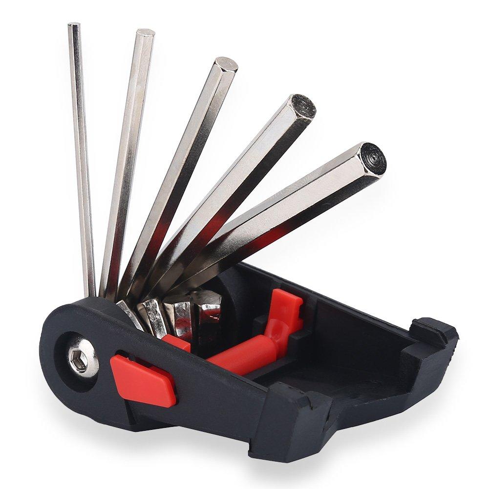 19 Trong 1 xe đạp công cụ đa, công cụ đa chức năng để xe đạp bảo dưỡng xe đạp di động đáng tin cậy, được thiết kế để tồn tại và dễ sử dụng