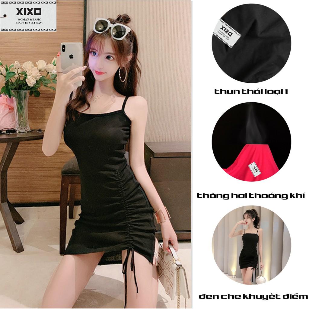 Váy 2 dây rút eo thời trang XIXO cao cấp - DAM0009
