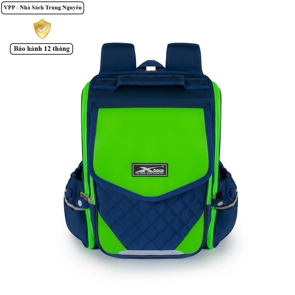 Balo chống gù trẻ em Xbags XB3108 chính hãng – balo học sinh nhẹ bền chống nước