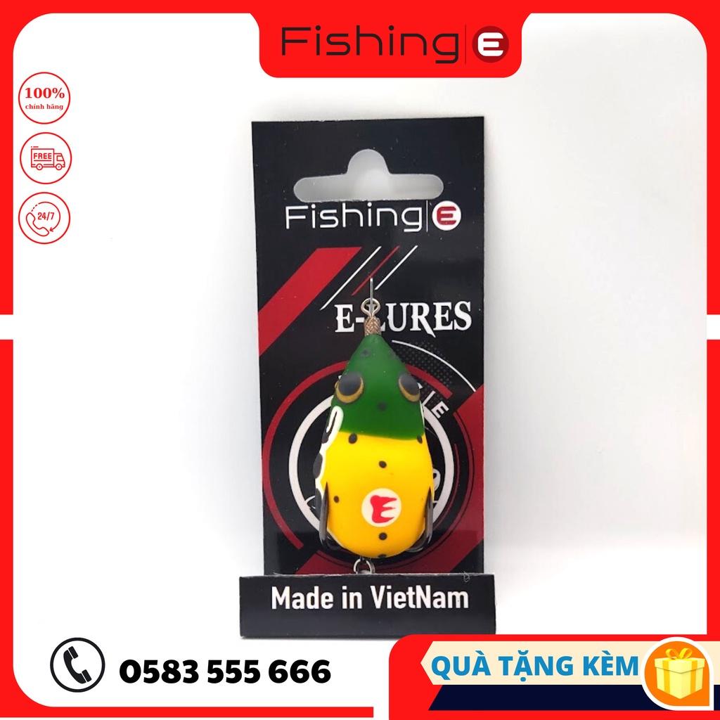 Mồi Lure Nhái Hơi E.Lures - E1 &amp; E3, Acition: Nổi - Lửng, Chìm