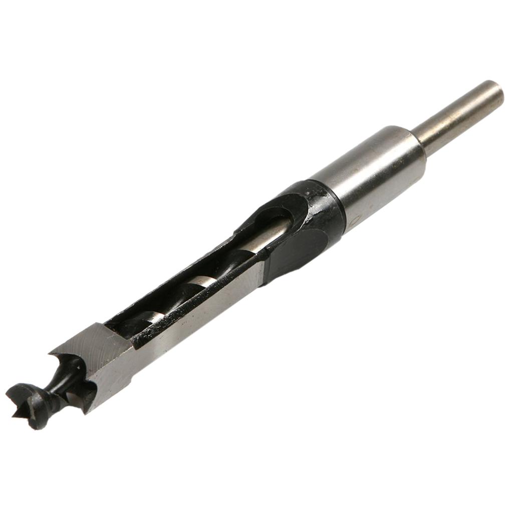 2pcs Hardness HSS Square Drill Bit Hole Saw Cutter Woodworking Tools 8mm & 12mm