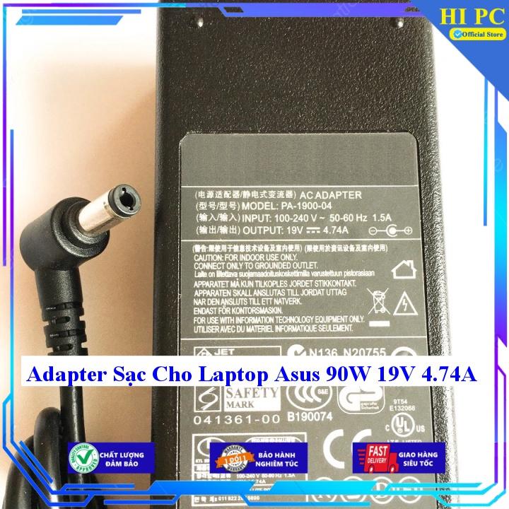 Adapter Sạc Cho Laptop Asus 90W 19V 4.74A - Hàng Nhập khẩu