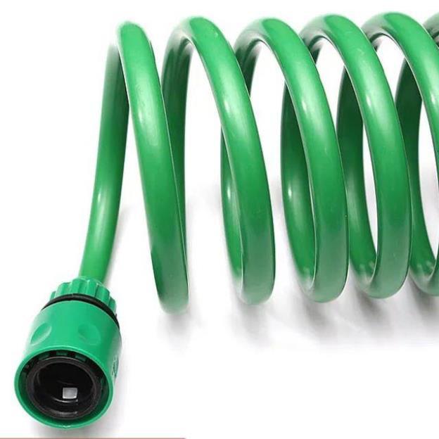 Bộ vòi tưới cây, rửa xe co xoắn gọn gàng,tiện lợi 7.5 mét ,15 mét vòi tưới 7 kiểu phun tưới 206791