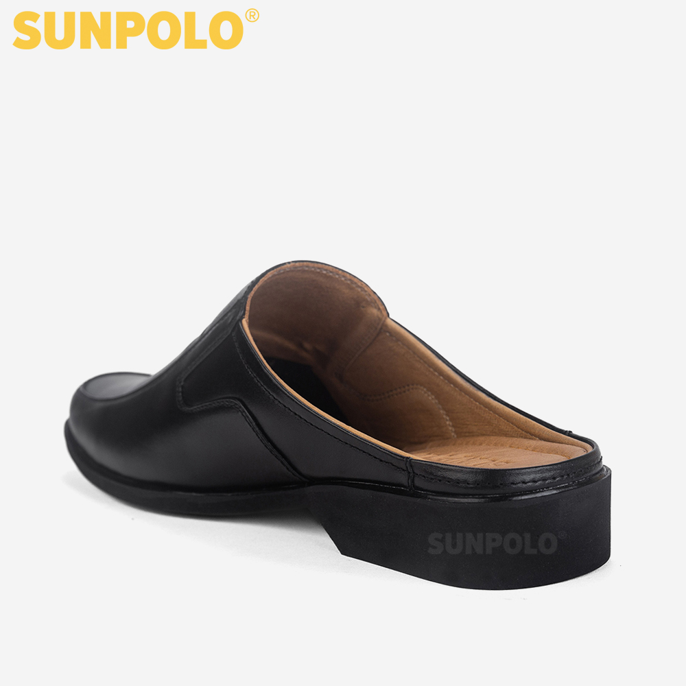 Giày Sapo Bít Mũi Nam Da Bò Cao Cấp SUNPOLO SPO001