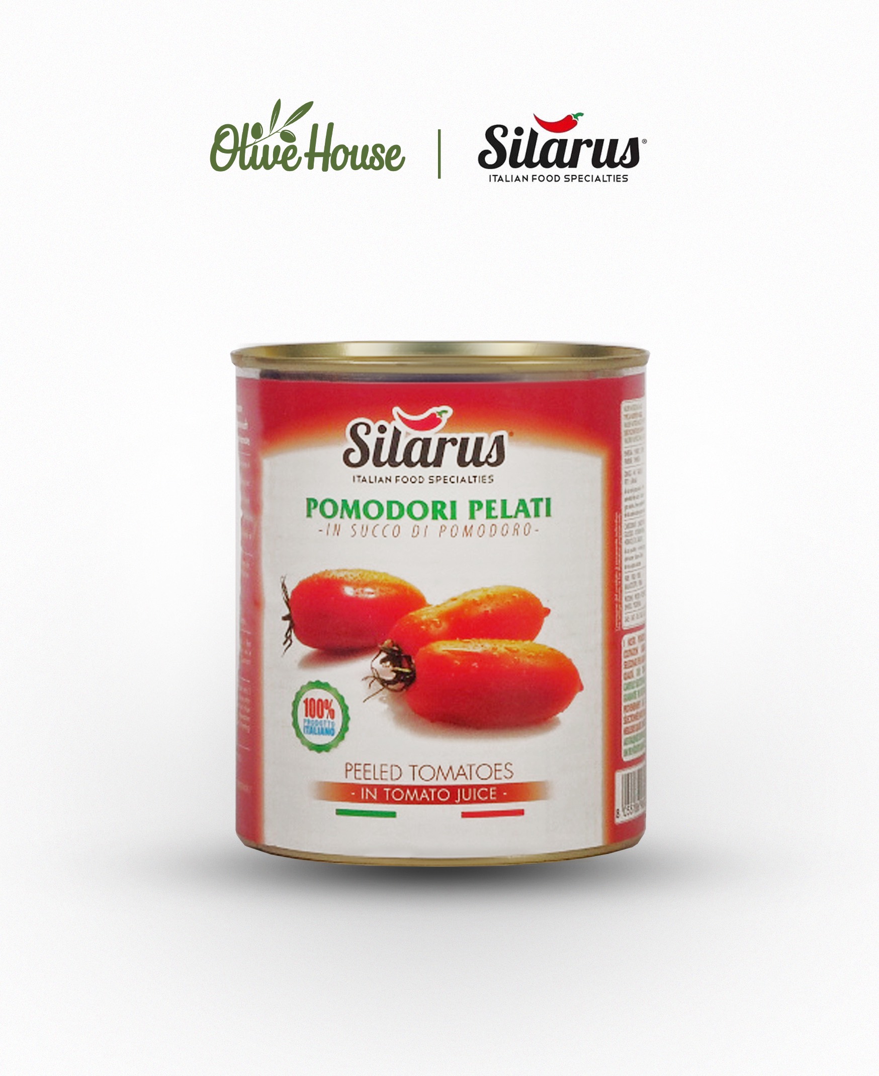 Sốt Cà chua Lột vỏ Silarus 800Gr