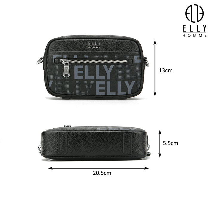 TÚI CLUTCH NAM DA THẬT ELLY HOMME – ECM26