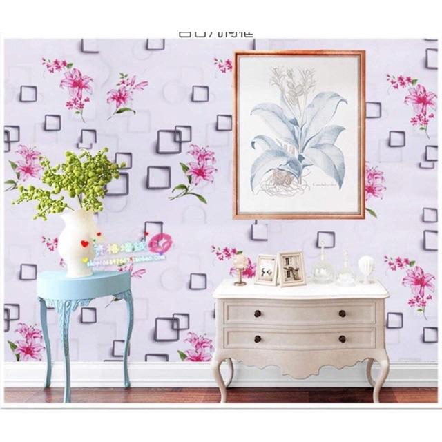 10m Giấy dán tường HOA LY