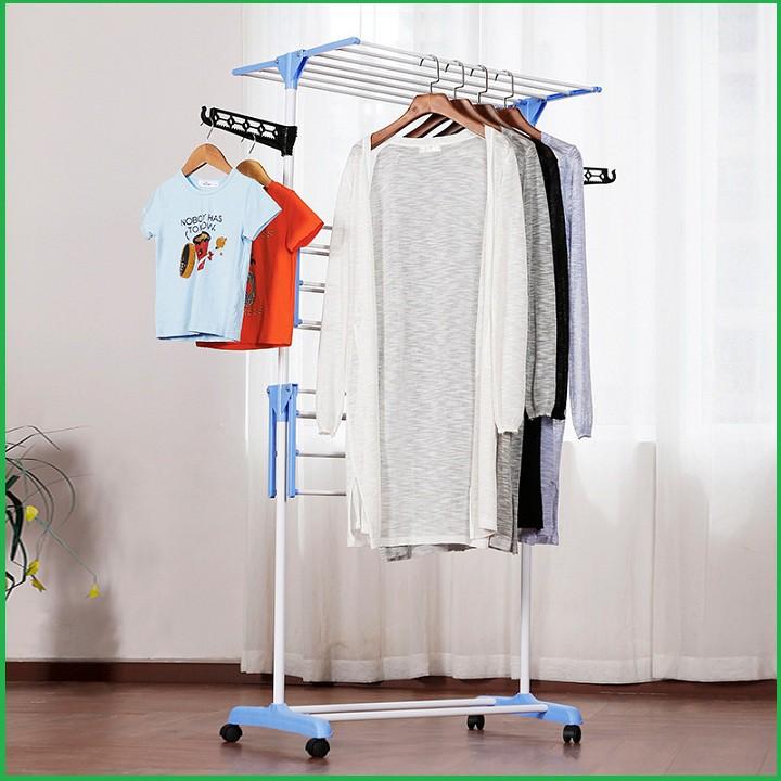 Giàn phơi quần áo di động siêu nhẹ siêu gọn thế hệ mới
