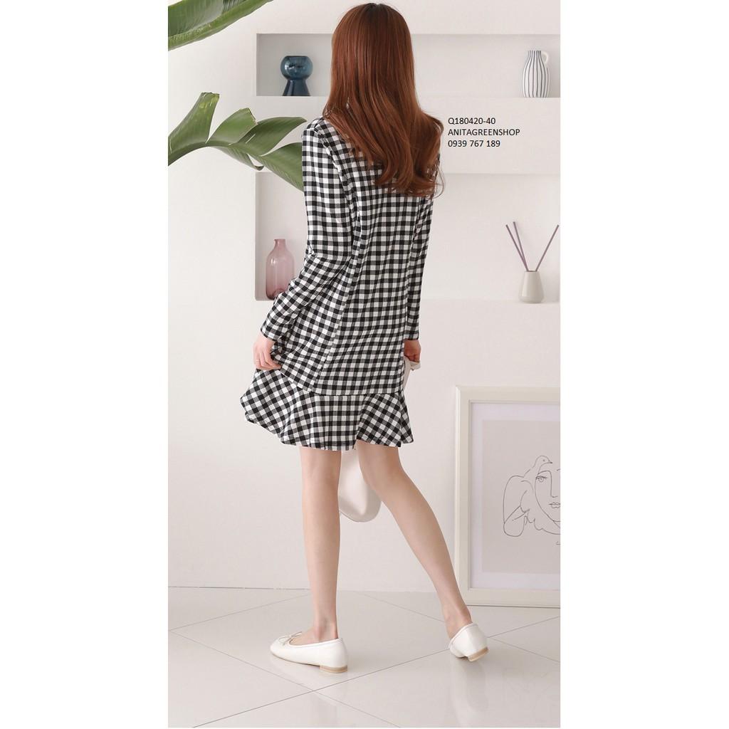 Q180420 ĐẦM CARO ĐUÔI CÁ THIẾT KẾ
