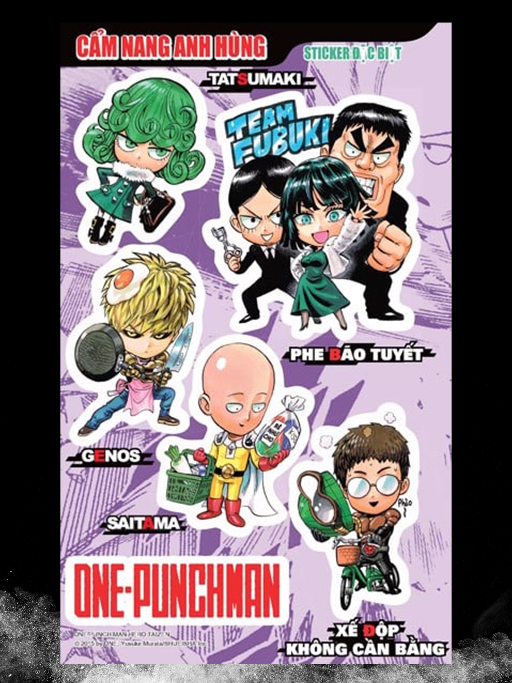 One-Punch Man - Cẩm Nang Anh Hùng - Kèm Sticker, Tranh Màu, và Bookmark PVC