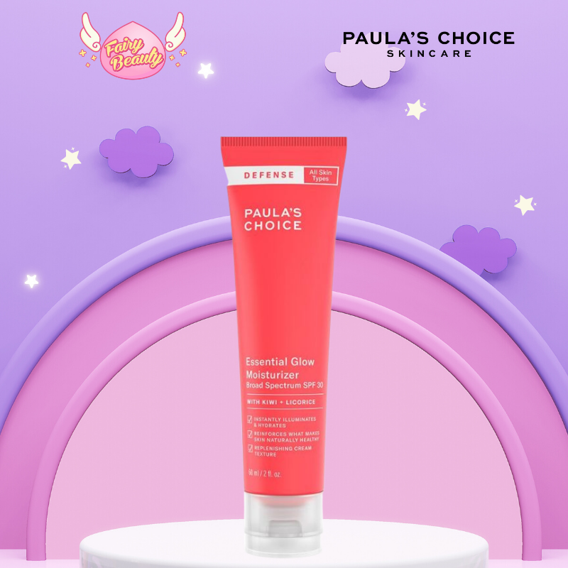 Kem dưỡng tái tạo da chống nắng phổ rộng SPF 30 Defense Essential Glow Moisturizer SPF 30