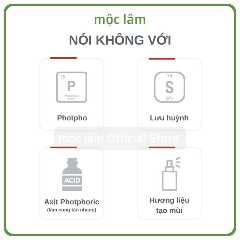 Nhang Nụ Đàn Hương MỘC LÂM - 100g - 60 viên - Nhang Sạch cao cấp - Hương thơm dịu ngọt