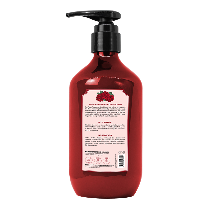 Dầu xả dưỡng tóc hoa hồng - Rose Repairing Conditioner 500ml (Mẫu mới)