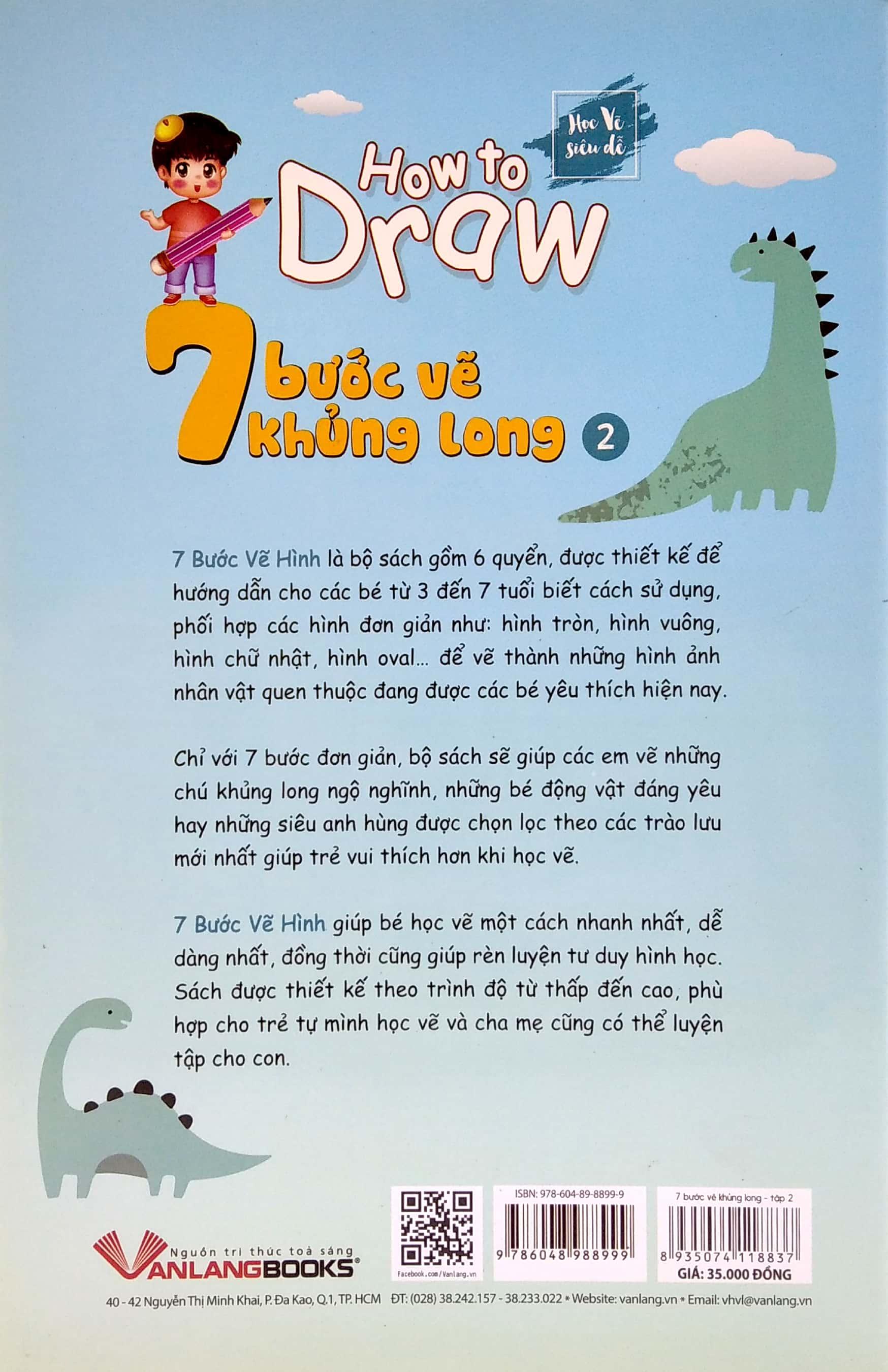 7 Bước Vẽ Khủng Long - Tập 2