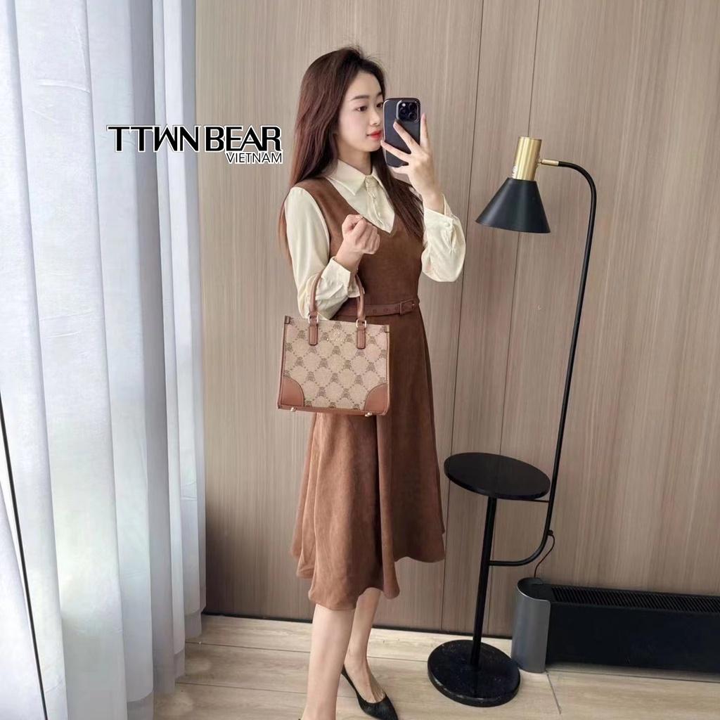 Túi tote da TN2868 đeo chéo thời trang công sở TTWN BEAR