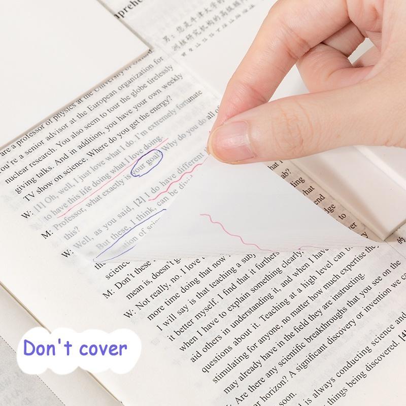 Giấy Ghi Chú Trong Suốt Chống Thấm Nước độc đáo cho văn phòng trường học