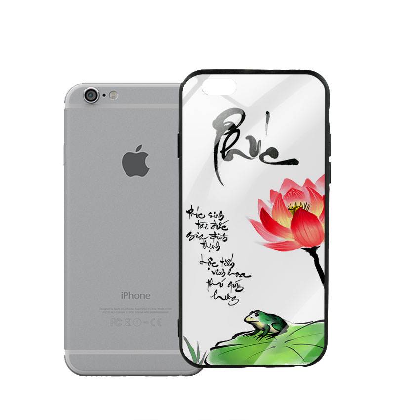 Ốp Lưng Kính Cường Lực cho điện thoại Iphone 6 / 6s - Phúc