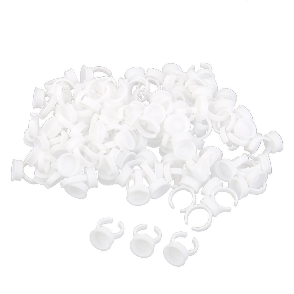 10Pieces Higienic Mask+100piece Pigment Holder L for Tattoo Permanent Makeup