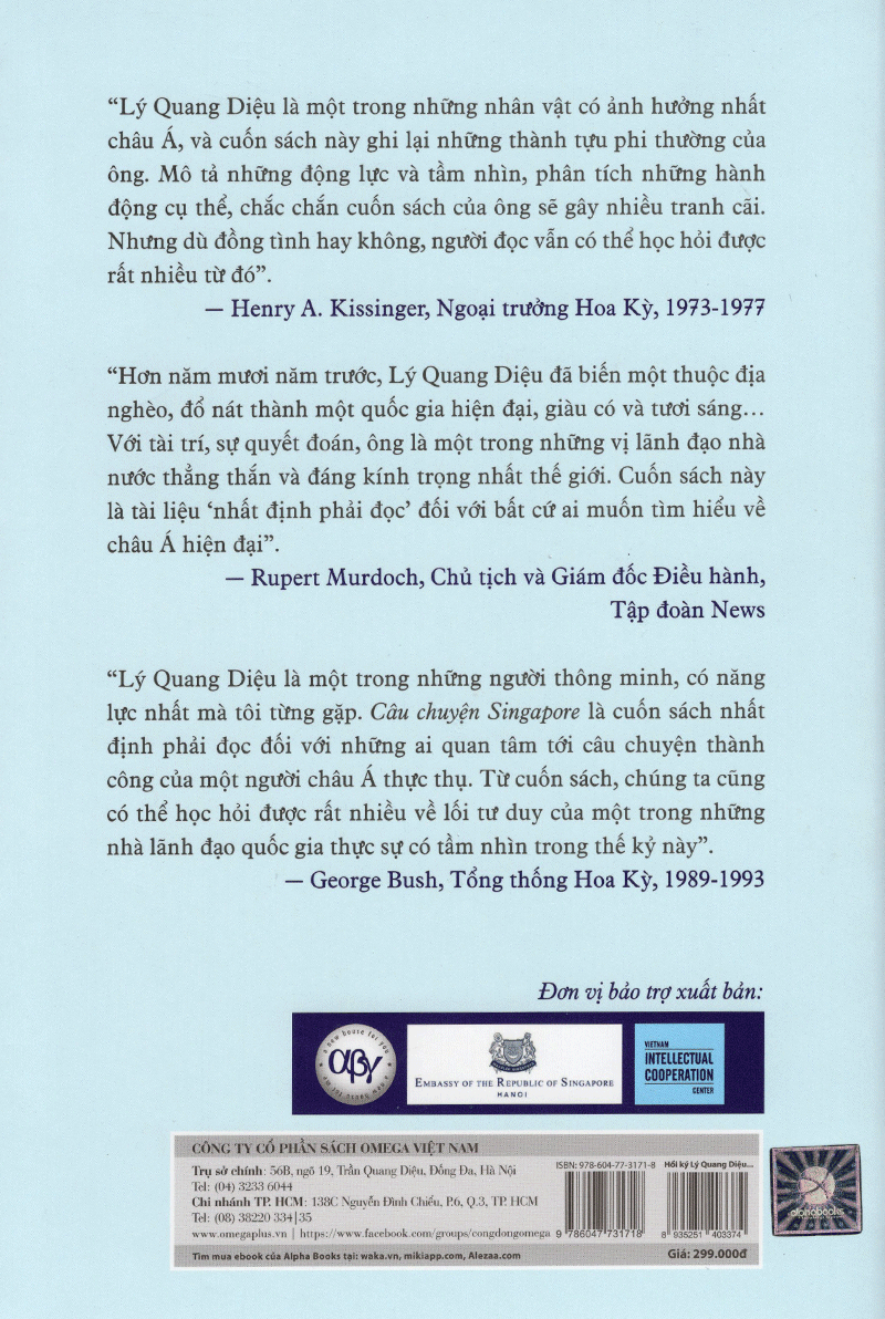 Tủ Sách Hay Về Nhà Kiến Tạo Quốc Gia Kiệt Xuất: Hồi Ký Lý Quang Diệu I ; Tặng Kèm BookMark