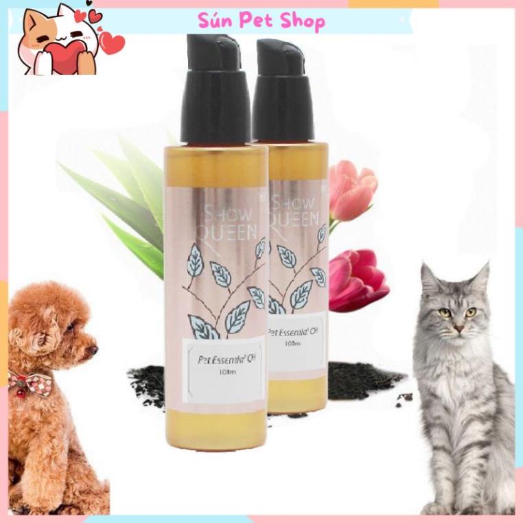 Tinh dầu dưỡng lông cho chó mèo Pet Essential Oil Show Queen