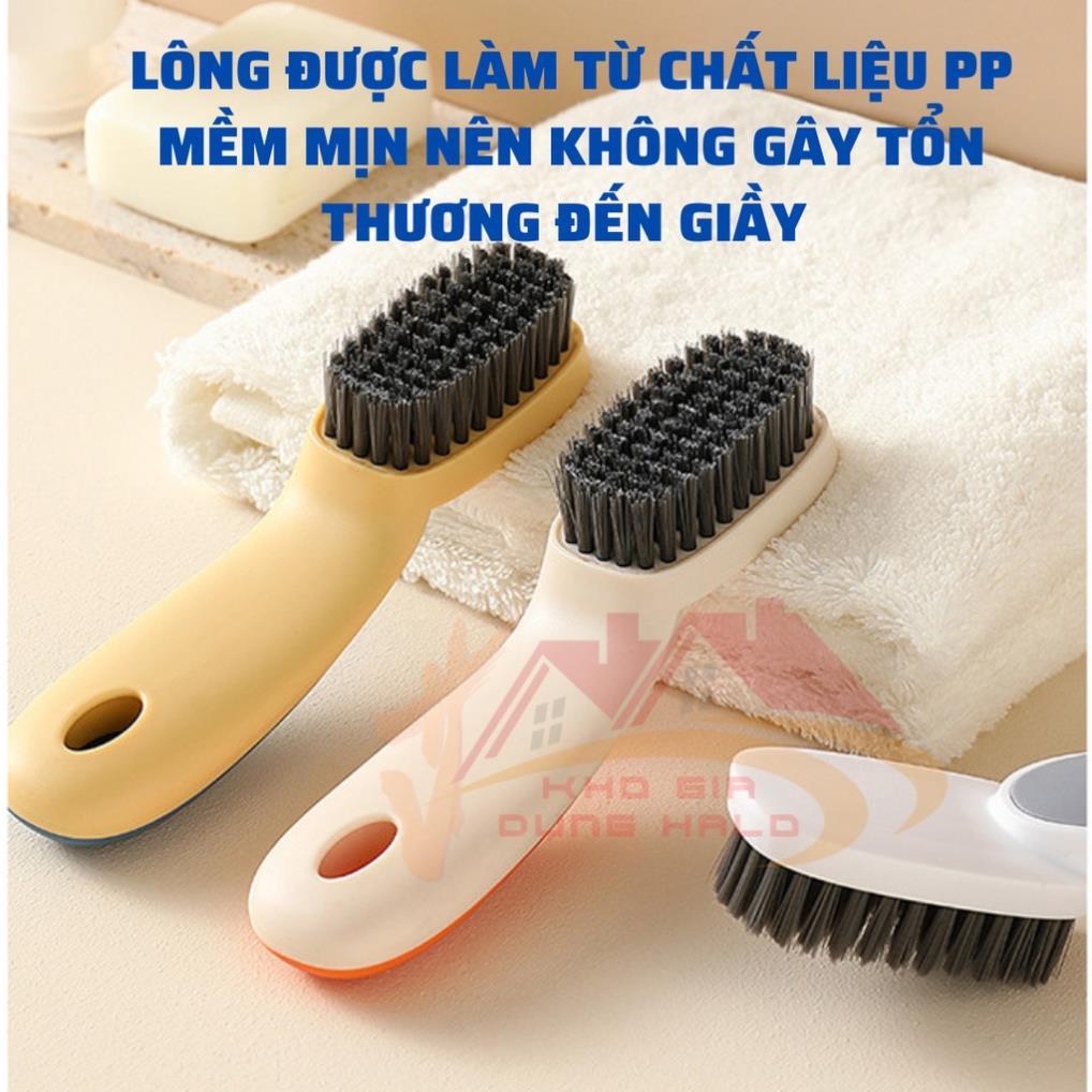 Bàn Chải Giày Lông Mềm Đa Năng Vệ Sinh Giày Tay Cầm Dài Nhựa ABS Cao Cấp Mẫu Mới K171