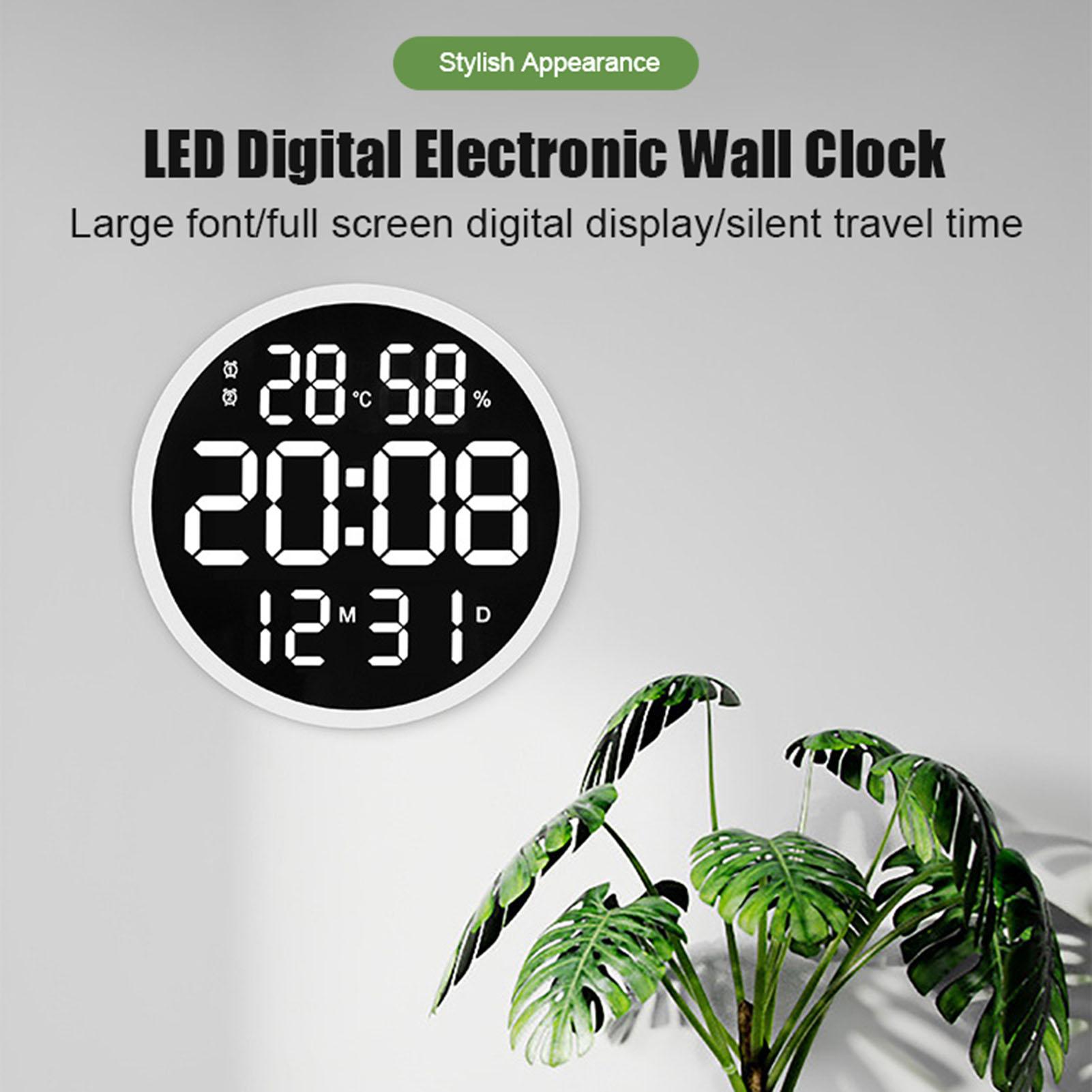 Đồng Hồ Tròn Điện Tử Không Tiếng Ồn 30Cm