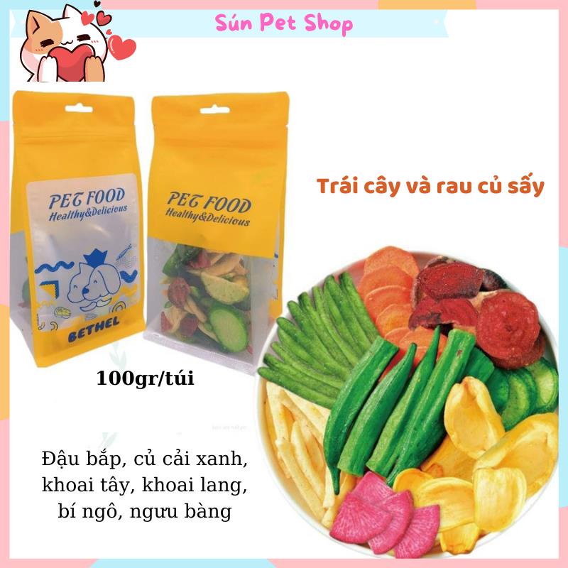 Bánh thưởng phô mai béo ngậy, giàu dinh dưỡng cho thú cưng (Snack cho chó mèo nhiều vị)