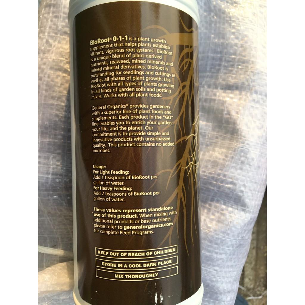 Bio Root 0-1-1 – Thuốc kích rễ hữu cơ cực mạnh USA 946ml