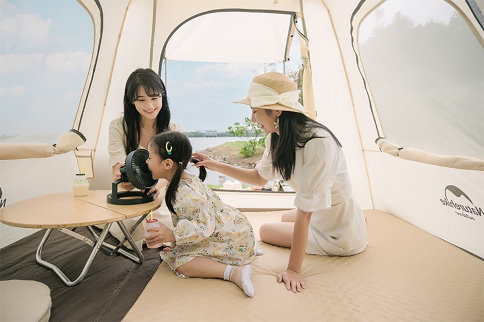 Lều 3 người Ango NH21ZP010 (UPF 50+ Ango pop up tent for 3 man (with hall pole) )