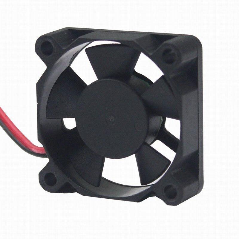 Gdstime 1 Pieces 2Pin 2.0 DC 5V 35mmx35mmx10mm Brushless Cooling Fan 35mm x 10mm 3510 Mini Cooler 3.5cm 35x35x10mm