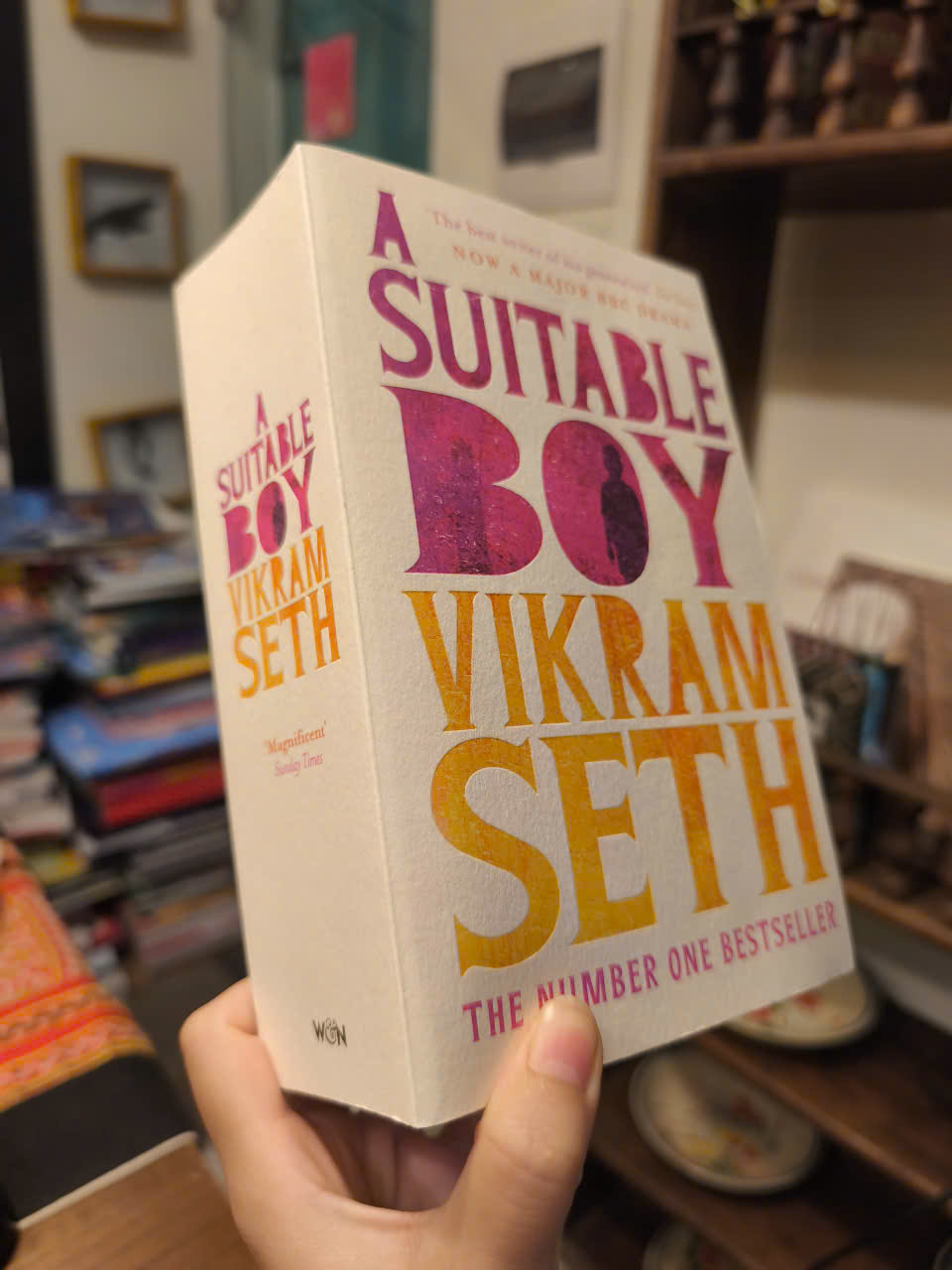 Sách - A Suitable Boy by Vikram Seth | Indian Literature / Romance Historical Fiction / Ngoại văn Nhập khẩu