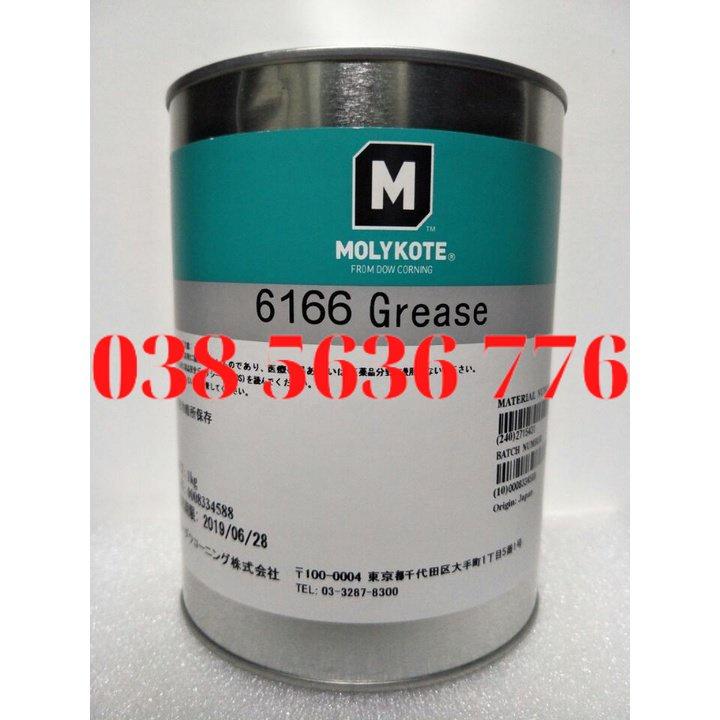 Dow Corning Molykote 6166 Grease, Mỡ Trắng Tổng Hợp Liti 1Kg