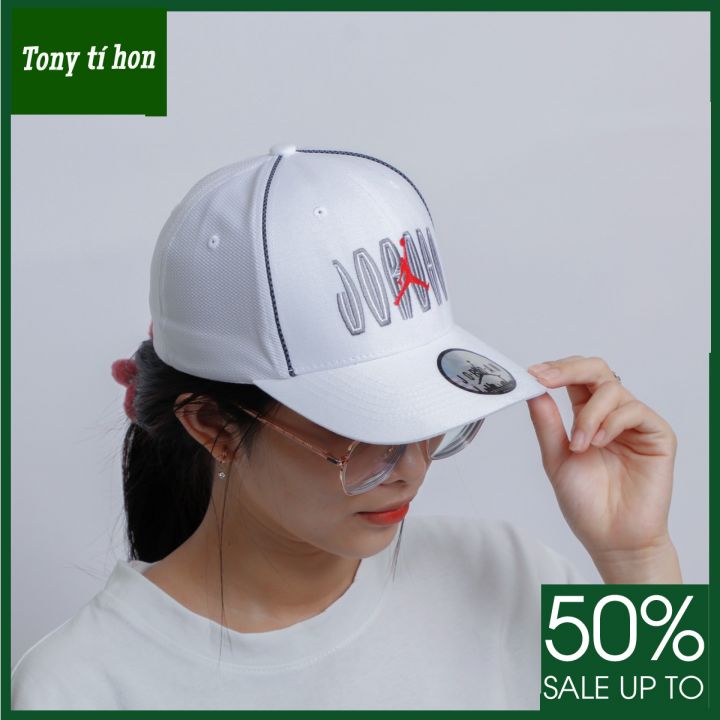 Tony tí hon - Mũ/nón kết lưỡi trai snapback JD1 logo bít đuôi cá tính thời trang nam nữ cao cấp màu đen/trắng/xanh