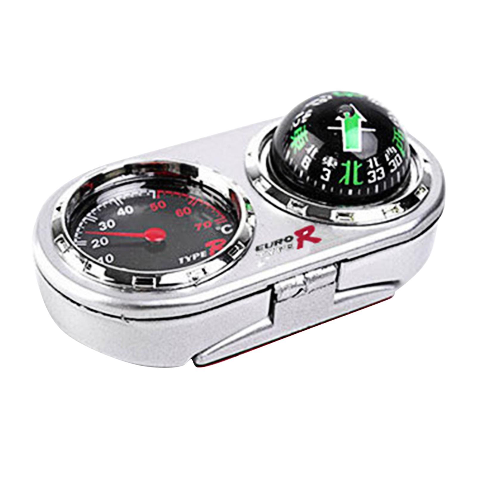 La Bàn Nhiệt Kế 2 Trong 1 Cho Xe Hơi