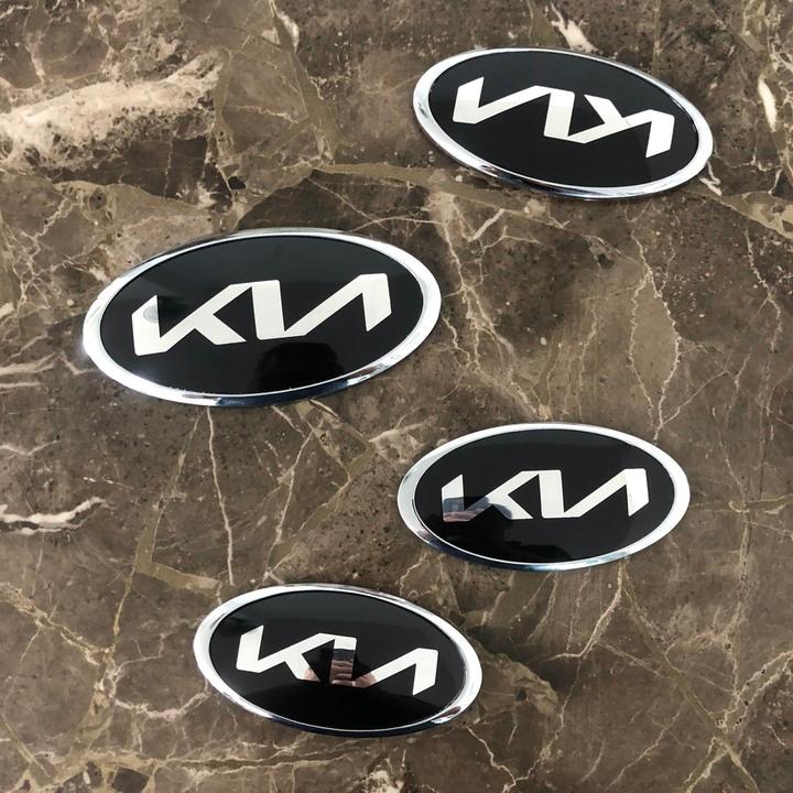 Logo biểu tượng trước và sau xe ô tô KIA