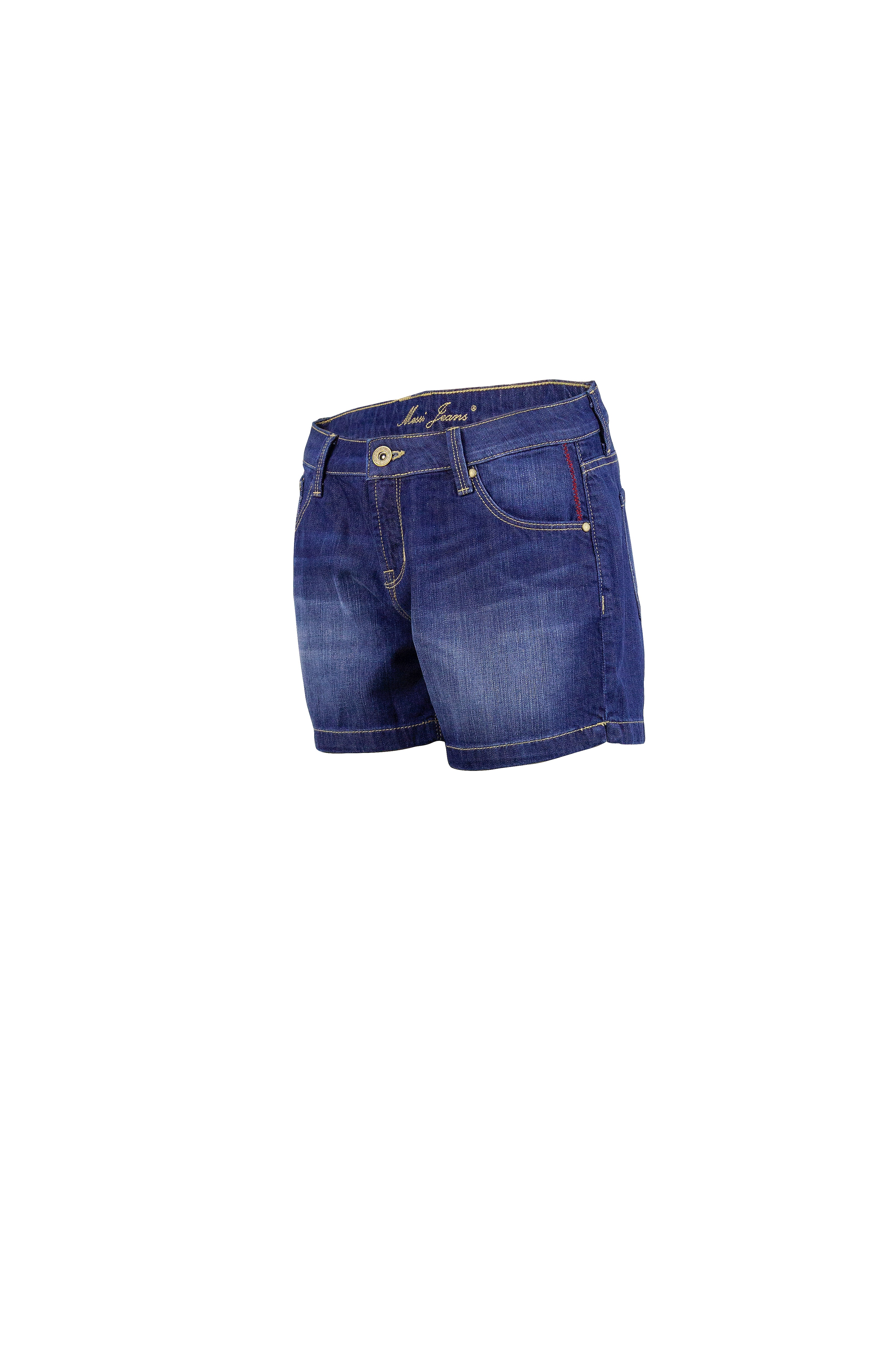 Quần short jean nữ xanh wash SJW-612-17