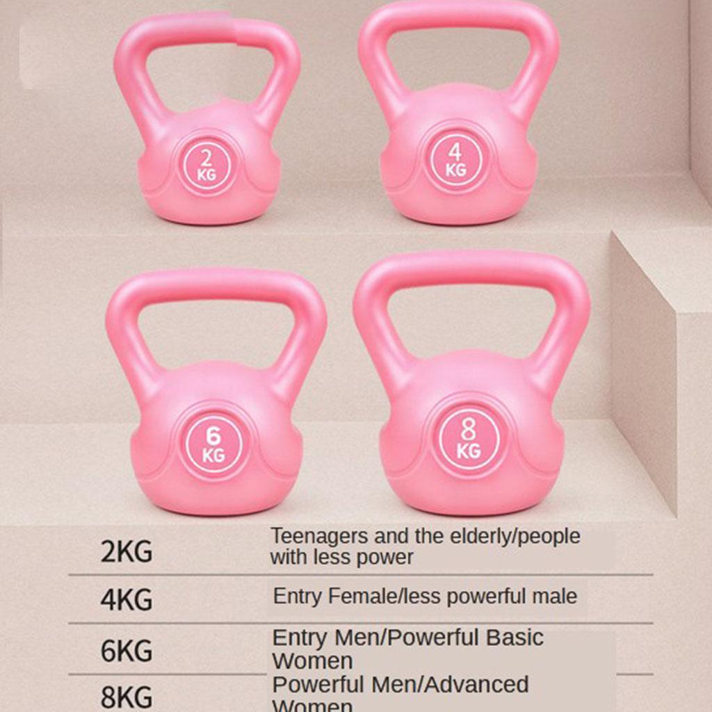 Portable Exercise Kettlebell Fitness Workout Body Strength Training Equipment Gear for Gym