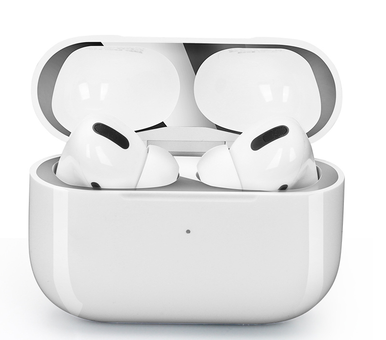 Miếng Dán Kim Loại Siêu Mỏng Chống Bụi Cho Case Airpods Pro