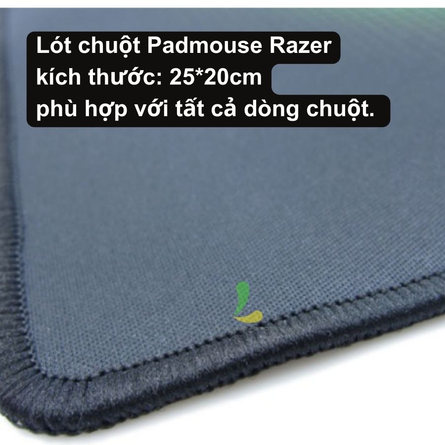 Lót chuột chuyên nghiệp giá rẻ - PadMouse Razer kích thước 25x20 phù hợp mọi loại thiết bị chuột