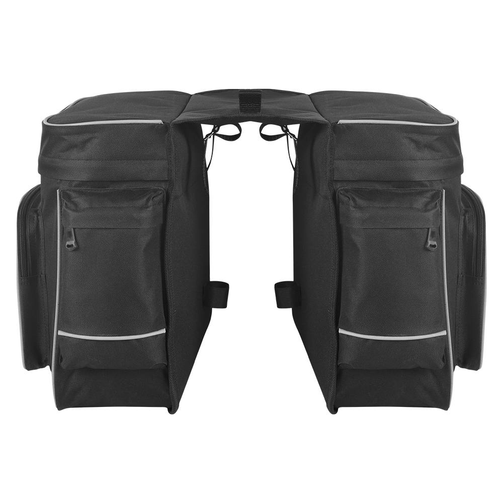 Túi Đôi 2 Bên Xe Đạp 2 Trong 1 30L Màu Đen