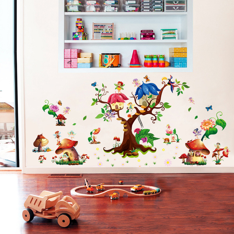 Decal Dán Tường Xứ Thần Tiên SK9272