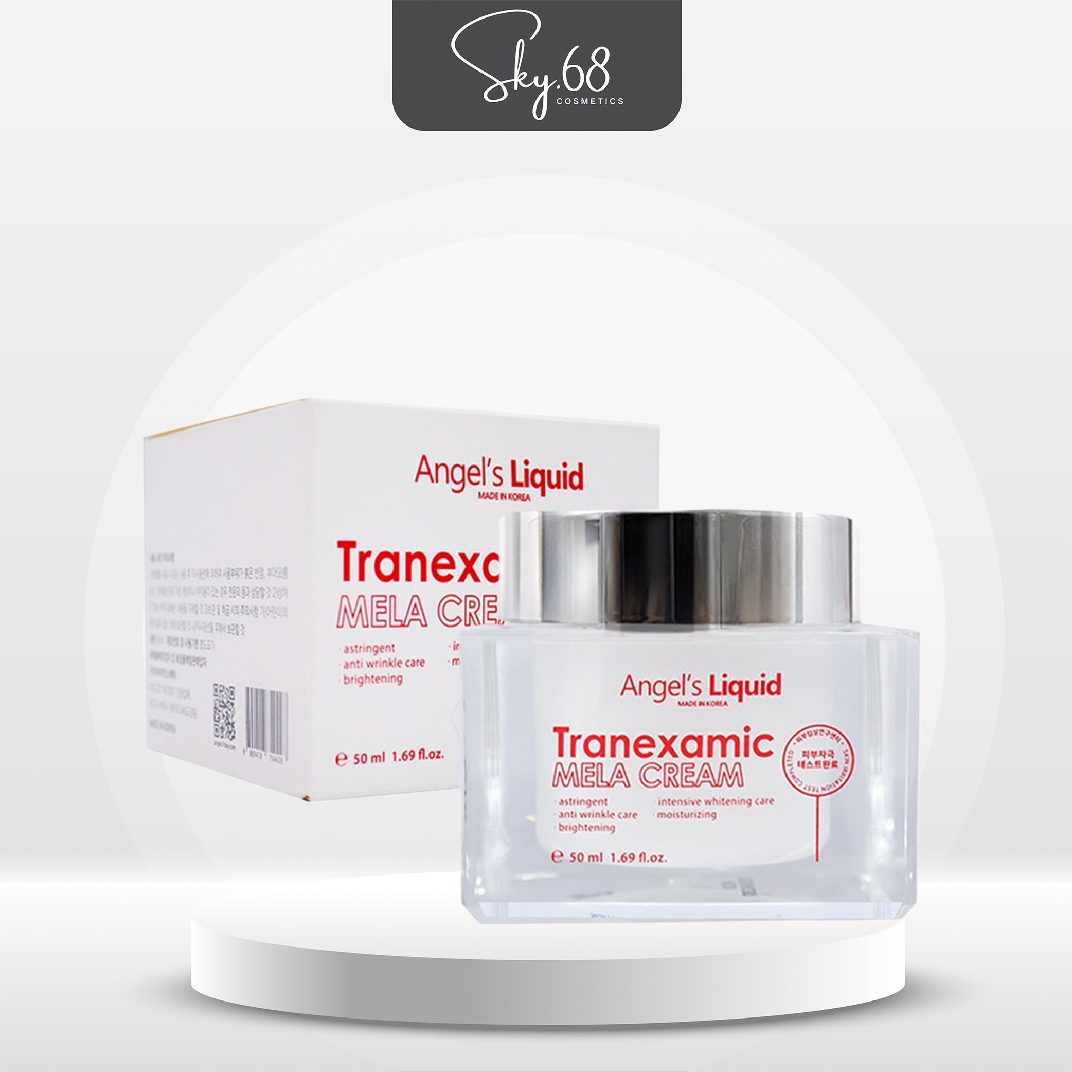 Kem Dưỡng Mờ Nám Chuyên Sâu Angel's Liquid Tranexamic Mela Cream 50ml