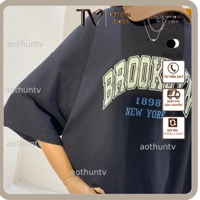 Áo phông 3158 ,áo thun nữ form rộng chất cotton in chữ new york