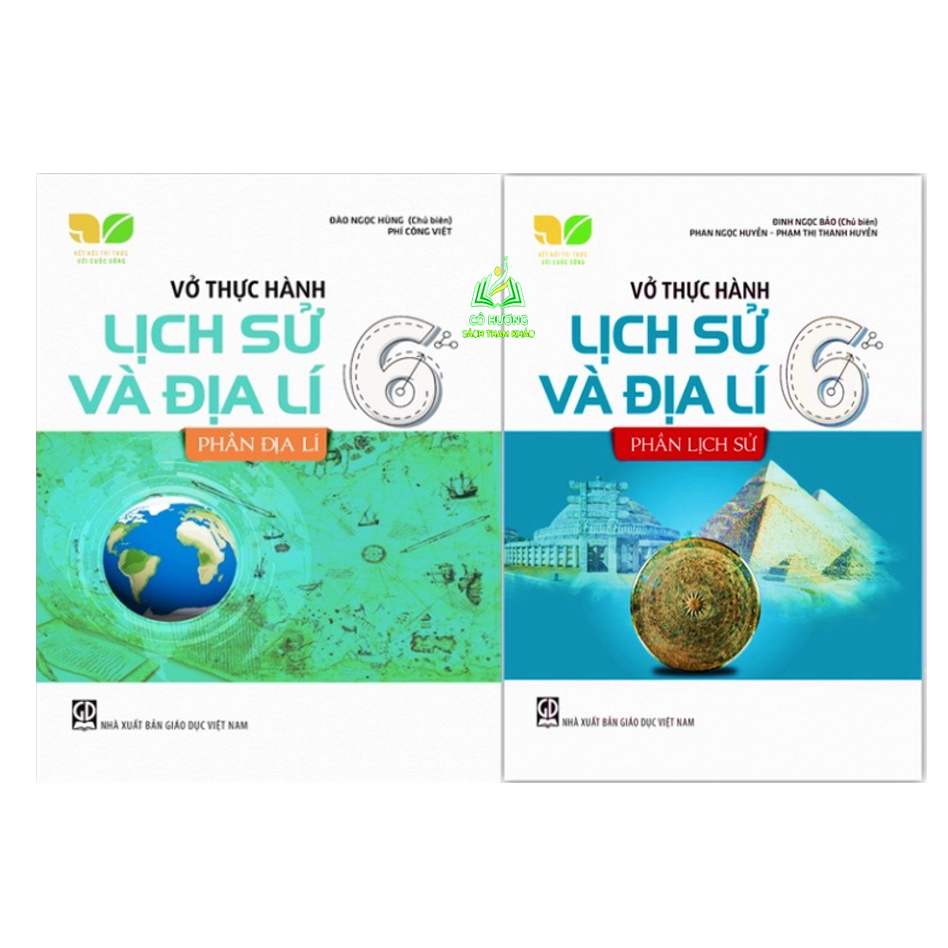 Sách - Combo Vở thực hành Lịch sử và Địa lí 6 - (Kết nối tri thức với cuộc sống)