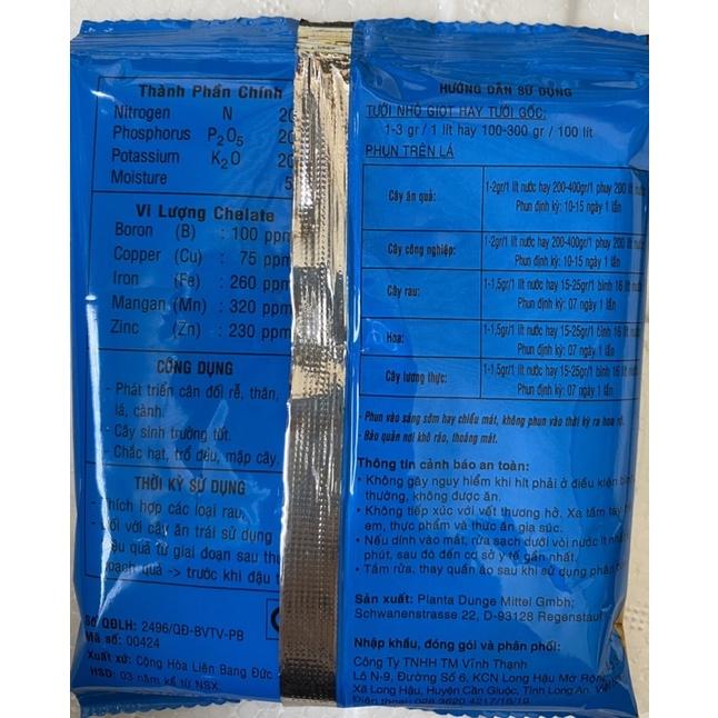 Phân bón lá hỗn hợp NPK 20-20-20+TE nhập khẩu Đức