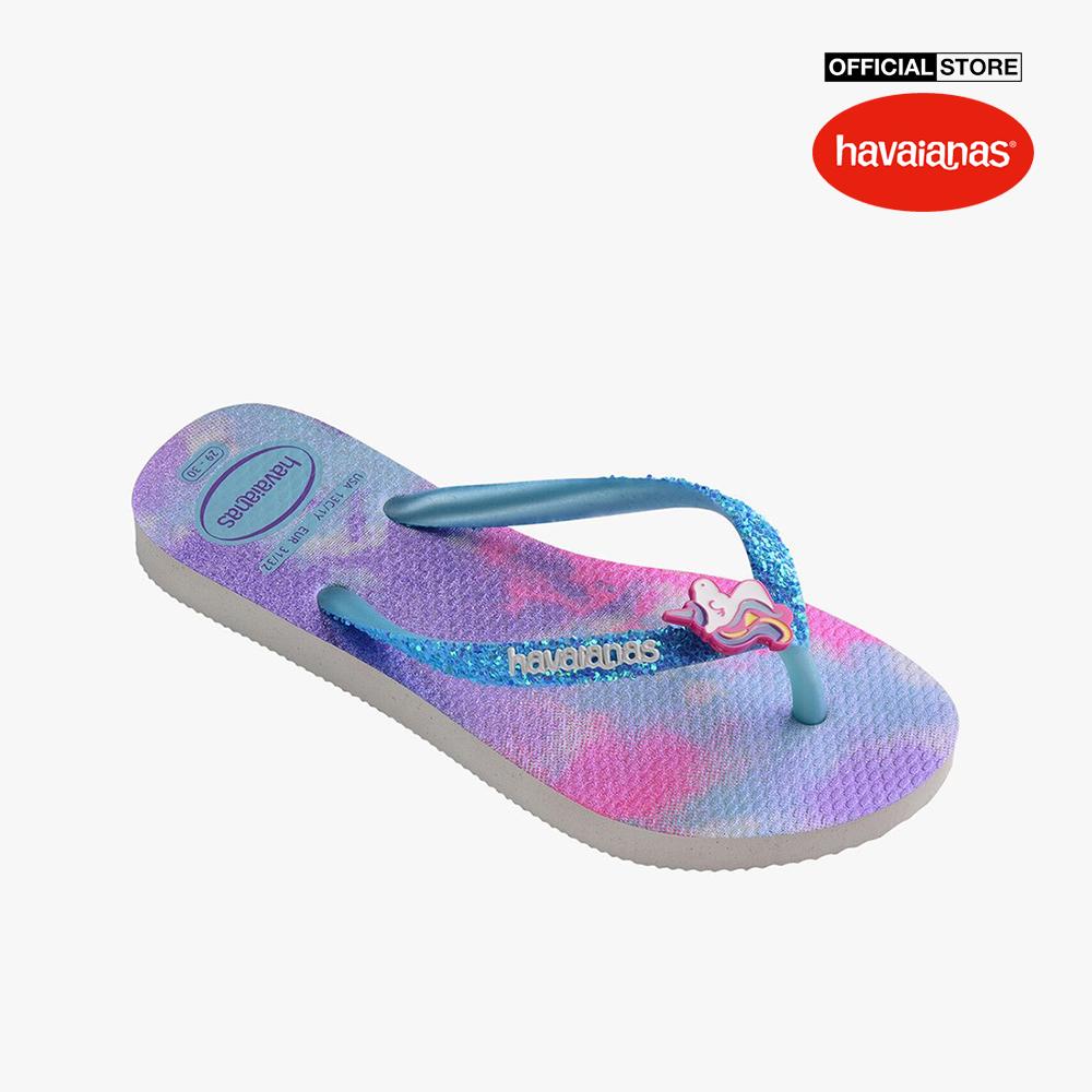HAVAIANAS - Dép kẹp bé gái Kids Slim Glitter II 4146976